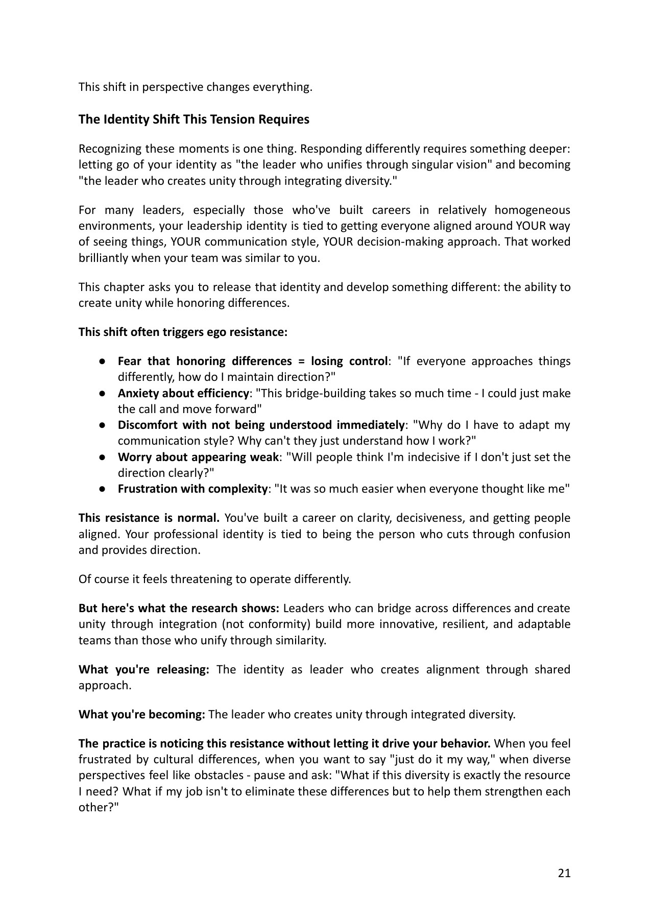 Leadership Rewired sample, page 10 of 11