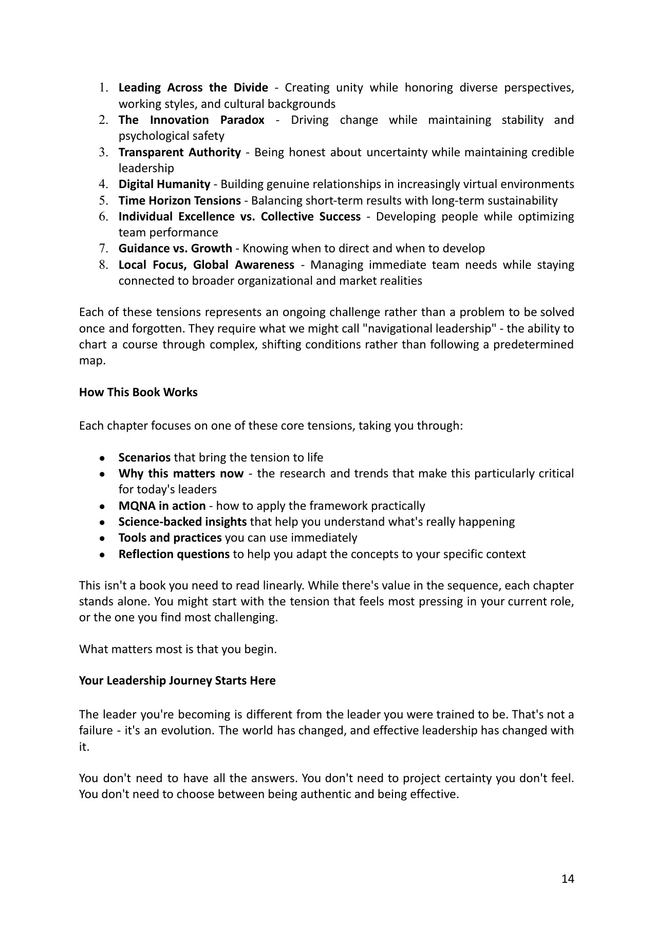 Leadership Rewired sample, page 7 of 11